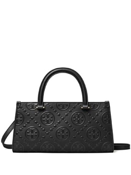 Tory Burch маленькая сумка-тоут с монограммой, черный 164641001 | черный