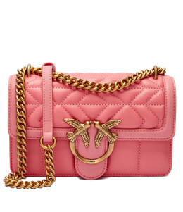 Сумка через плечо Pinko Quilted Love Birds, роза pi244w000148b7600os | rosa
