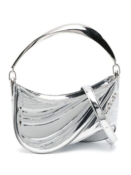 Mugler сумка на плечо Curve 01, серебристый 24p10sa0039687 | серебристый
