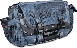 Сумка Supreme Waist Bag Blue Chocolate Chip Camo, синий ss20b5 blue chocolate chip camo | blue