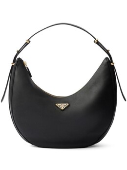Большая сумка Prada на плечо с логотипом, черный 1bc212vovo2cys | черный