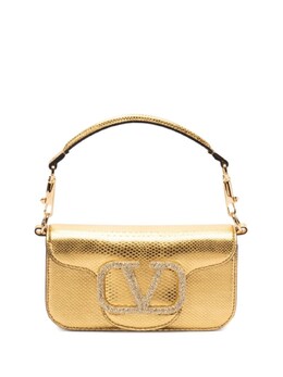 Valentino Garavani сумка на плечо Alltime с эффектом металлик, золотой wb0k53mis | золотистый