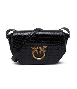 Сумка-мессенджер Pinko LOVE CLICK EXAGON MINI, черный pi235w00017258200os | nero