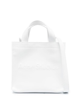 Acne Studios сумка-тоут с тисненым логотипом, белый c10159 | белый