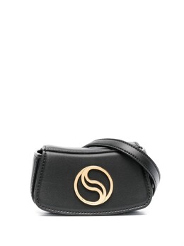 Stella McCartney поясная сумка с логотипом, черный 7b0026wp0109 | черный