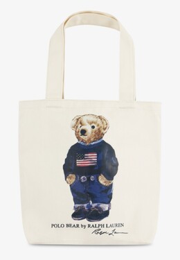 Сумочка BEAR TOTE UNISEX Polo Ralph Lauren, цвет natural po253p00a-b11 | natural