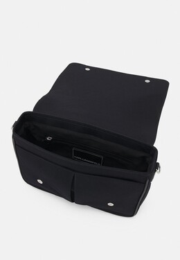 Сумка через плечо FLAP MESSENGER Karl Lagerfeld, черный k4852h02c-q11 | black