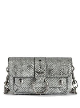Zadig & Voltaire мини-сумка Kate, серебряный lwba02543 | серебристый