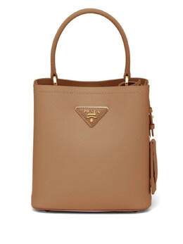 Маленькая сумка-тоут Prada Panier, коричневый 1ba217vooo2erx | коричневый