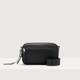Сумка через плечо из зерненой кожи Coccinelle SMART TO GO, черный e1muk850201_001 | noir