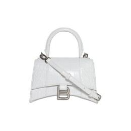 Сумка top-handle Balenciaga Hourglass Top Handle, цвет Optic White 592833 1lr6y 9001 | optic white