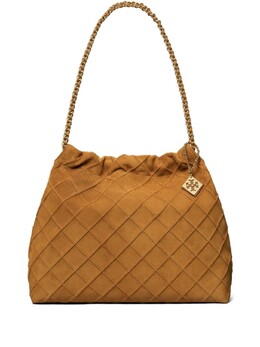 Tory Burch сумка-шоппер Fleming, коричневый 167727 | коричневый