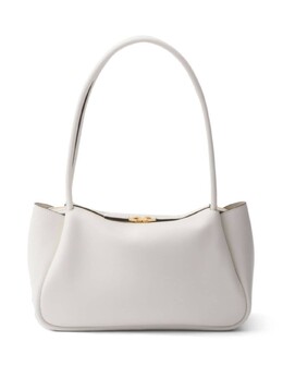 Кожаная сумка Prada среднего размера, белый 1ba444vovx2cys | белый