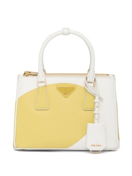 Кожаная сумка-тоут Prada Galleria, белый 1ba896vev22fom | белый