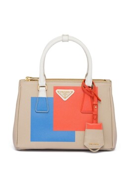 Маленькая сумка Prada Galleria Saffiano, нейтральный цвет 1ba896vev32fom | нейтральный цвет