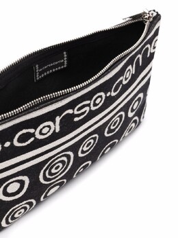 Клатч на молнии с логотипом 10 Corso Como, белый mod06c | белый