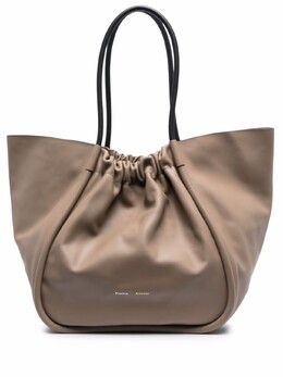 Сумка-тоут со сборками Proenza Schouler, бежевый h01000c289p | бежевый
