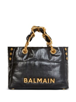 Balmain маленькая сумка-тоут 1945 Soft, черный dn1fd871letf | черный