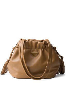 Сумка Prada из кожи наппа, коричневый 1bg541vooo2dx8 | коричневый