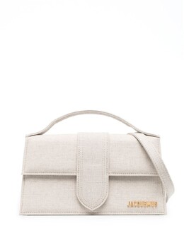Сумка-тоут Jacquemus Le Grand Bambino, нейтральный цвет 213ba0073071140 | нейтральный цвет