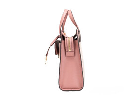 Michael Kors Cece Маленькая розовая женская сумка-тоут через плечо с клапаном из ПВХ Север-Юг, мультиколор 7143913160764 | multi