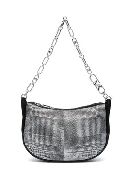 Michael Kors Kendall Сумка-мешочек из кожи со стразами, черный 7295292145724 | black