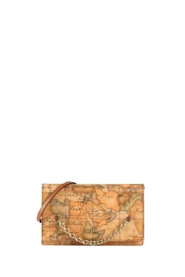 Женский клатч geo classic с клапаном из натурального материала Alviero Martini 106193281 | naturale