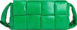 Сумка Bottega Veneta Padded Tech Parquet Cassette Bag Parakeet/Silver, зеленый 709978 vcq71 3724 | green