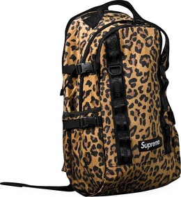 Рюкзак Supreme Backpack Leopard, коричневый fw20b8 leopard | brown