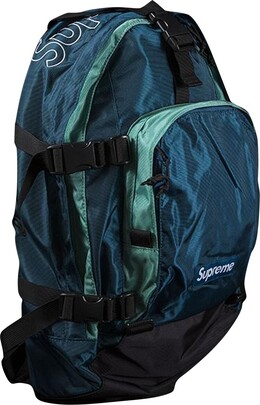 Рюкзак Supreme Backpack Dark Teal, синий fw19b8 dark teal | blue