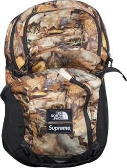 Рюкзак Supreme x The North Face Pocono Backpack Leaves, коричневый fw16b1 leaves | brown
