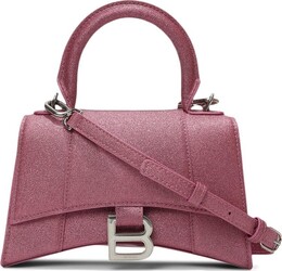 Сумка Balenciaga XS Hourglass Top Handle Bag Sweet Pink, розовый 592833 210i7 5812 | pink