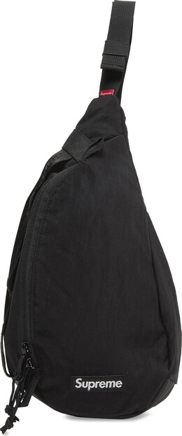 Сумка Supreme Sling Bag Black, черный fw20b11 black | black