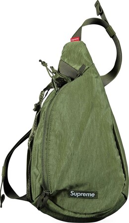Сумка Supreme Sling Bag Olive, зеленый fw20b11 olive | green