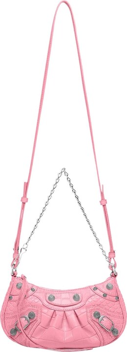 Сумка Balenciaga Mini Le Cagole Chain Bag Sweet Pink, розовый 695814 23eby 5812 | pink