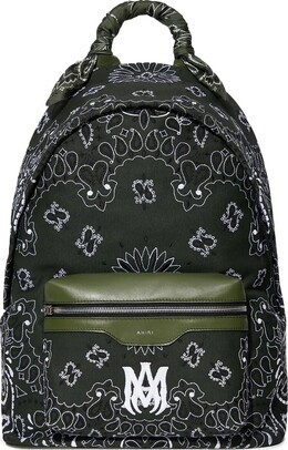 Рюкзак Amiri Canvas Bandana Backpack Black, черный pf22mab025 blac | black