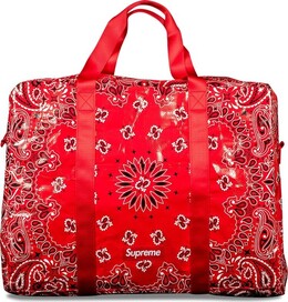 Сумка Supreme Bandana Tarp Large Duffle Bag Red, красный ss21b19 red | red