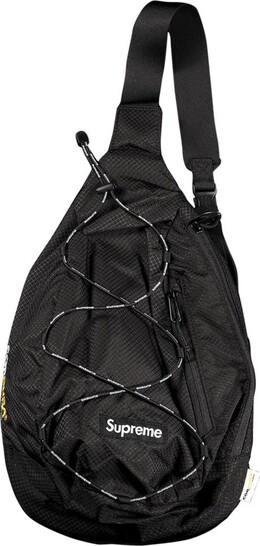 Сумка Supreme Sling Bag Black, черный ss22b8 black | black