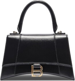 Сумка Balenciaga Hourglass Small Top Handle Bag Black, черный 593546 1qj4m 1000 | black