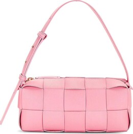 Сумка Bottega Veneta Small Brick Cassette Ribbon/Gold, розовый 729166 vmay1 5832 | pink