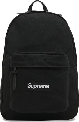Рюкзак Supreme Canvas Backpack Black, черный fw21b25 black | black