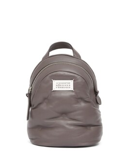 Maison Margiela рюкзак из кожи Glam Slam, серый s56wa0014p4300 | серый