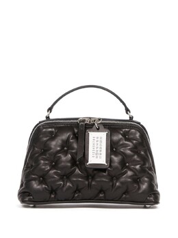 Сумка-тоут Maison Margiela Trapezoid с вышивкой, черный sb1wg0065p6434 | черный