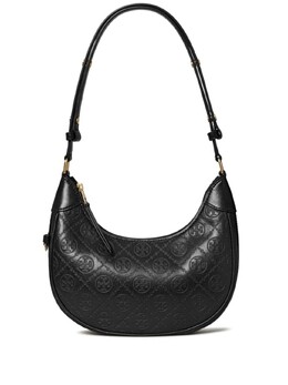 Tory Burch сумка через плечо с монограммой T Crescent, черный 158514001 | черный