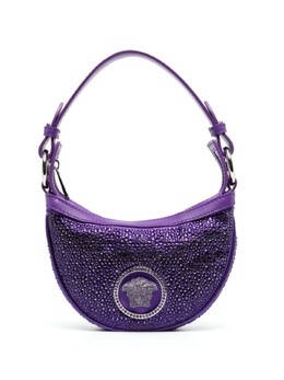 Сумка-тоут с декором Versace Medusa, фиолетовый 10098191a06487 | фиолетовый