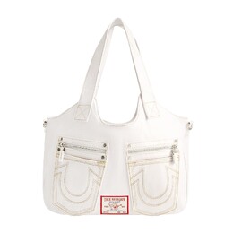 Сумка True Religion Horseshoe Stitch DARK NAVY, белый 7127996956732 | white