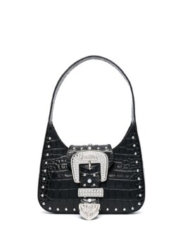 Moschino JEANS сумка на плечо с пряжкой, черный a31148796 | черный