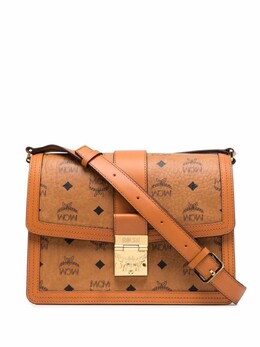 MCM сумка на плечо с монограммой, коричневый mwscsxt02 | коричневый