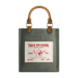 СУМКА С КАРМАНОМ БУДДА СЕВЕР-ЮГ True Religion, цвет Sage 7254137733180 | sage