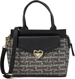 Сумка Juicy Couture Modern Chic Satchel, цвет Gothic Status Black Beige 9888711 | gothic status black beige
